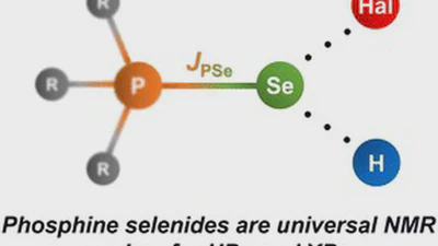 Phosphine Selenides: Versatile NMR Probes for Analyzing Hydrogen OH···Se and Halogen I···Se Bonds featured image
