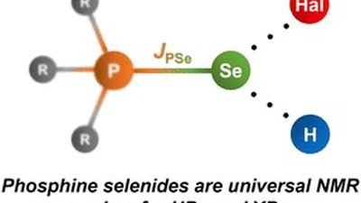 Phosphine Selenides: Versatile NMR Probes for Analyzing Hydrogen OH···Se and Halogen I···Se Bonds featured image